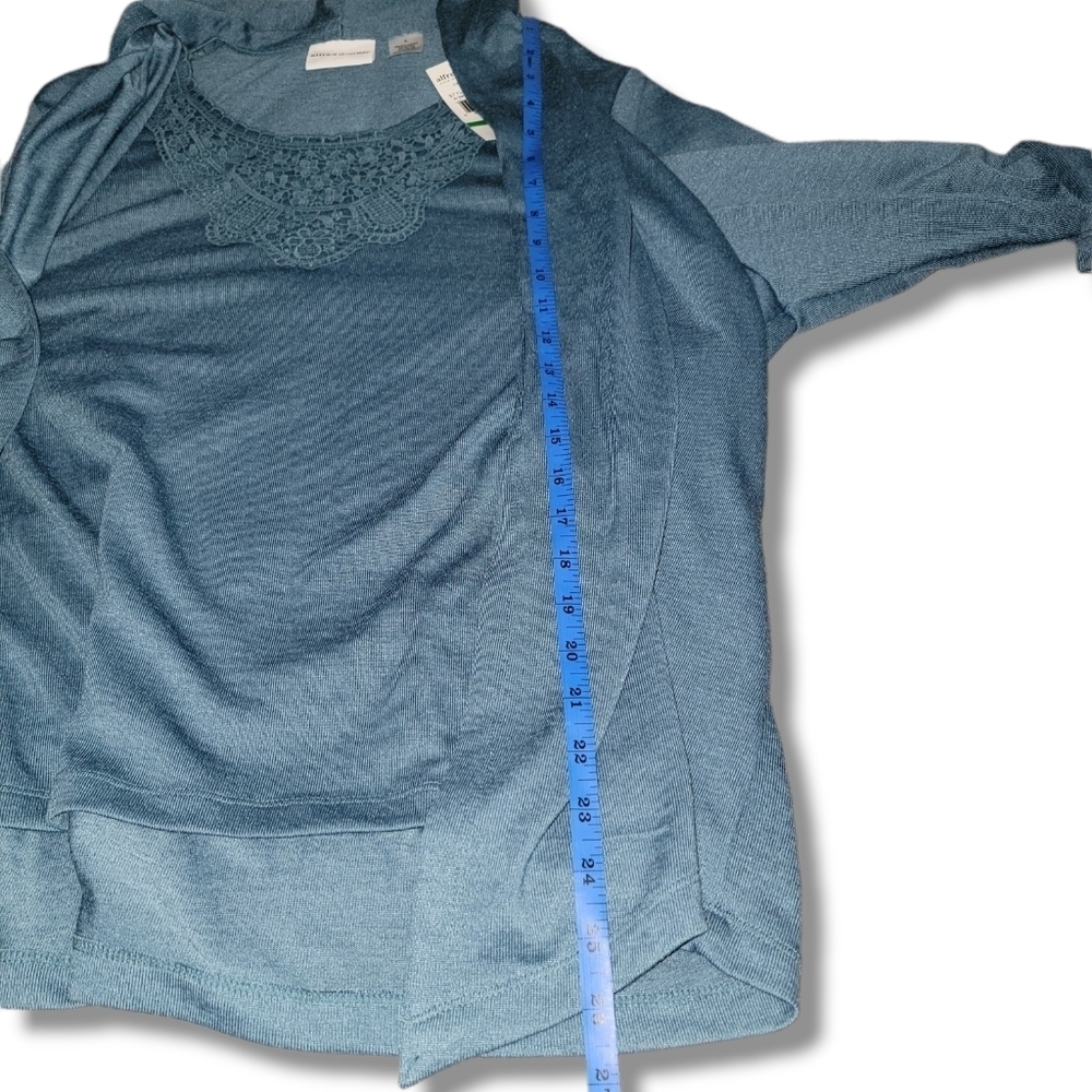 NWT Alfred Dunner Blue Blouse - Picture 5 of 8